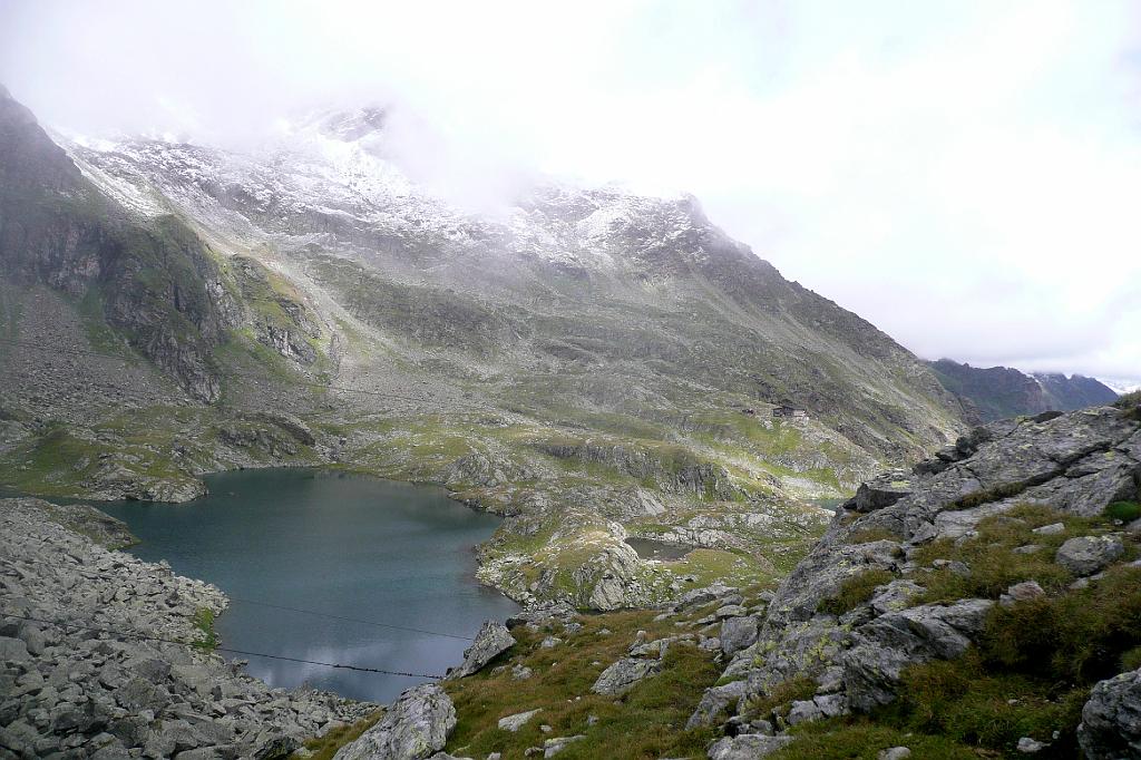 SVL_2008_08_0600_P1030725.JPG - Untere Seescharte +2751m mit Blick auf Kreuzsee