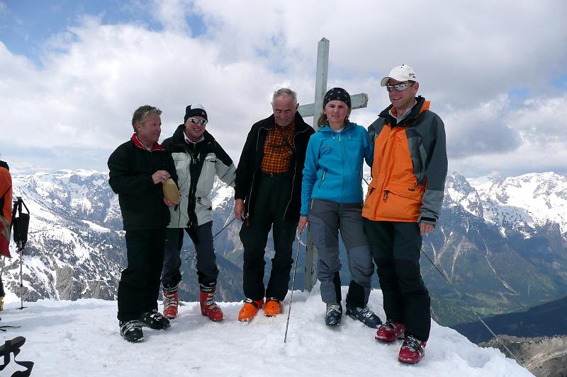 SVL_2008_05_220_P1030296a.JPG - Karl u. Karl, Erwin, Anneliese und Martin strahlen